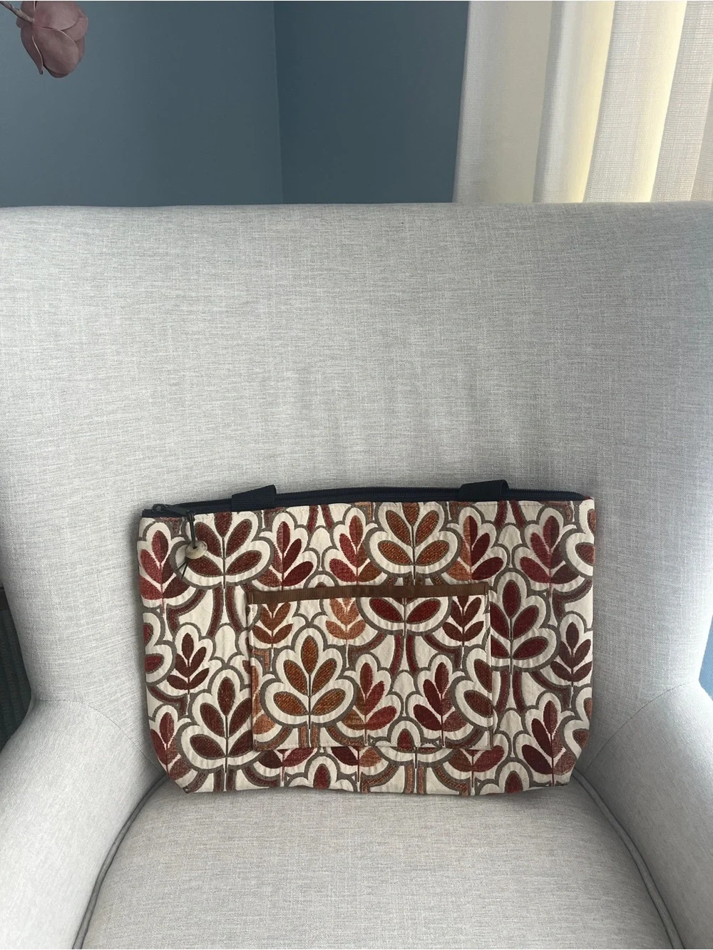 Sally Spicer San Francisco Retro Floral Upholstery Tote